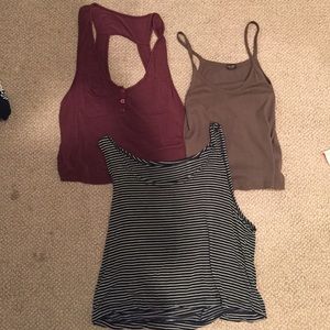 3 brandy Melville shirts