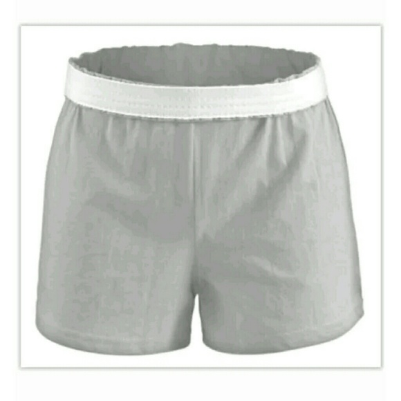 NIP 6 pairs Soffe Gray 50/50 Cheerleader Shorts