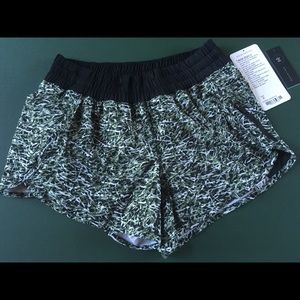 SOLD!!! lululemon tracker IV shorts 8