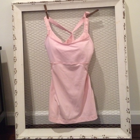 Pastel Pink Lululemon Tank