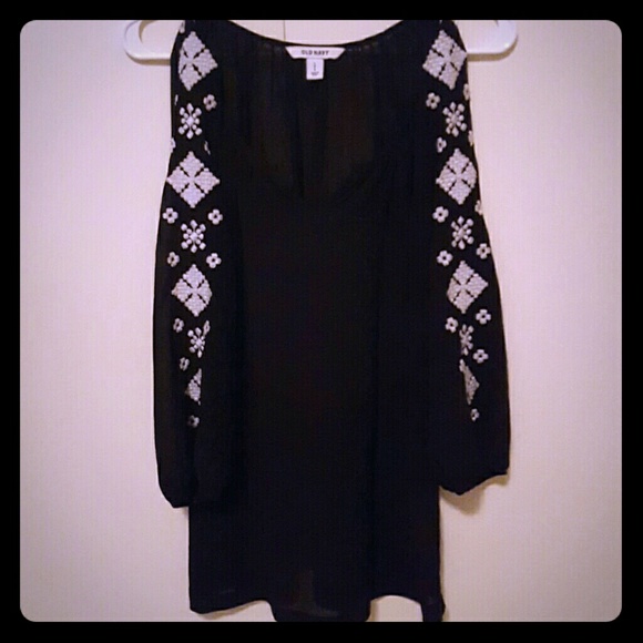 Sheer Old Navy blouse