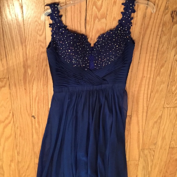 Midnight blue Prom dress - Picture 3 of 4
