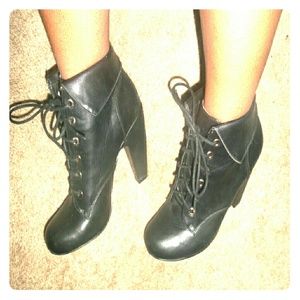 Black booties