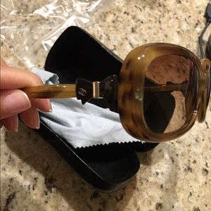 Authentic CHANEL bow sunglasses!
