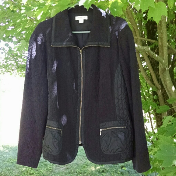 Coldwater Creek Black Jacket Blazer