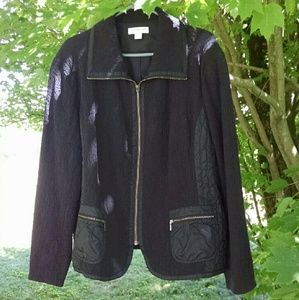 Coldwater Creek Black Jacket Blazer