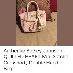 Authentic Betsey Johnson Purse Handbag