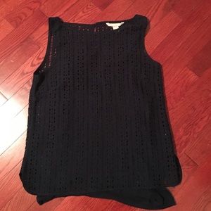 Banana Republic eyelet top