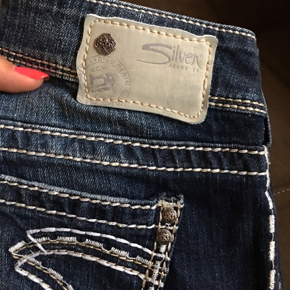 Women's Silver Jeans - Picture 2 of 3