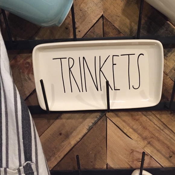 Rae Dunn Trinkets tray