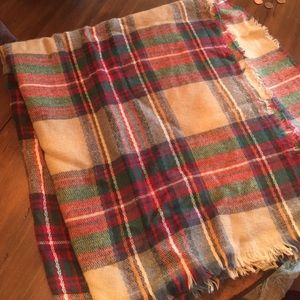 Blanket scarf- multi color