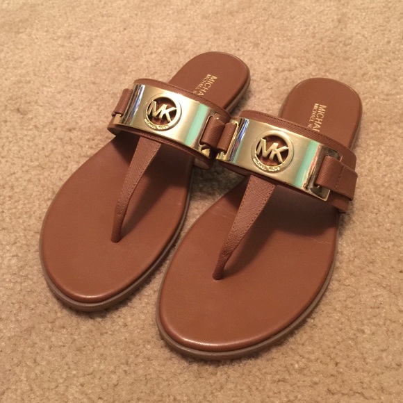 Brand New Tan Michael Kors Sandals