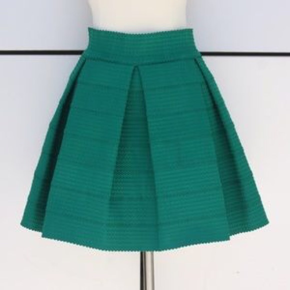 Delvin Green scallop skirt