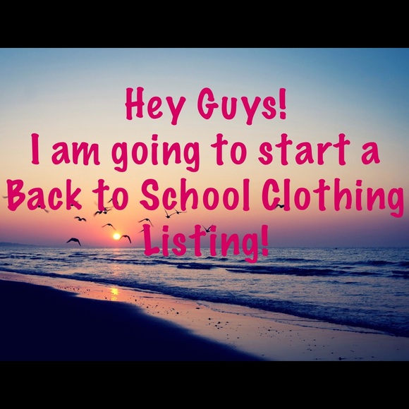 Back to school listings soon! 🌹