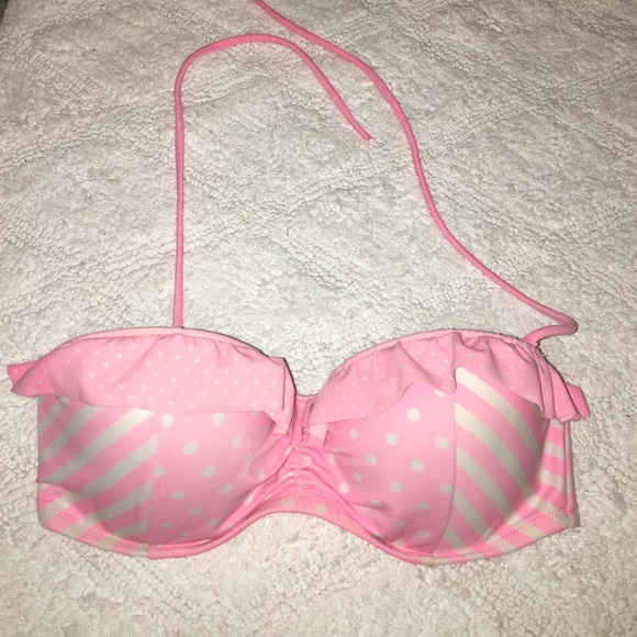 34D Victoria secret bandeau bikini top!