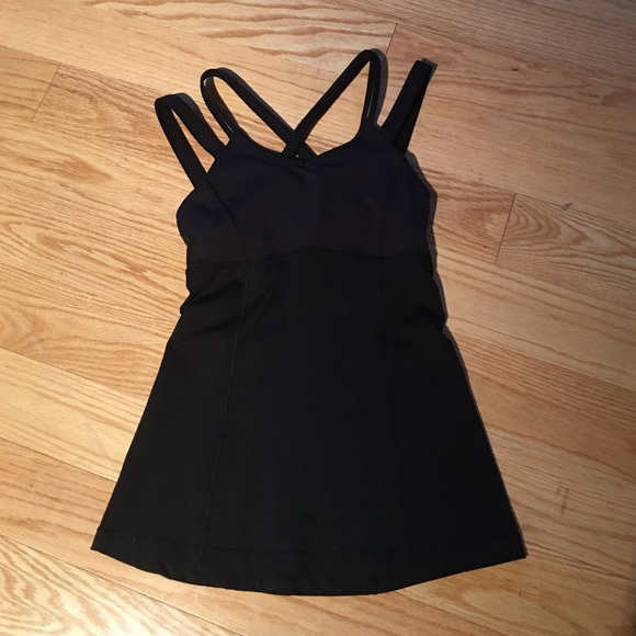 Lululemon black Stretchy Yoga Top