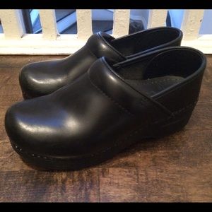 Dansko Leather Clogs