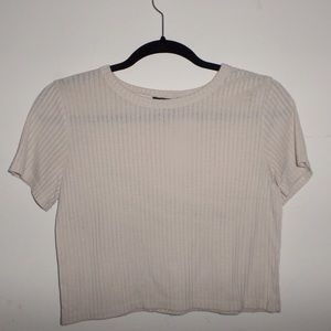 Basic Tan Crop Top