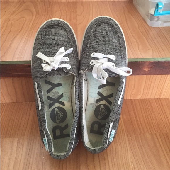 Roxy Bayshore boat shoes blue