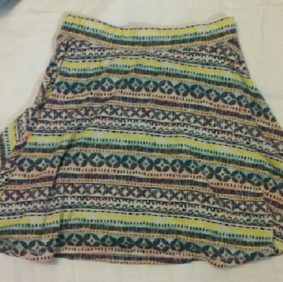 Mossimo- Print skater Skirt