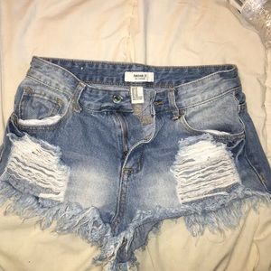 Forever 21 high waisted shorts