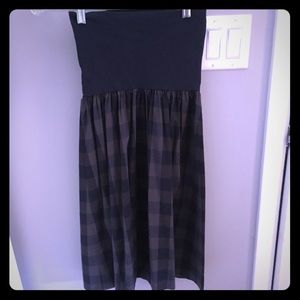 High waisted theory skirt