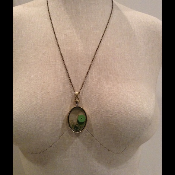 Steampunk necklace - Picture 2 of 4