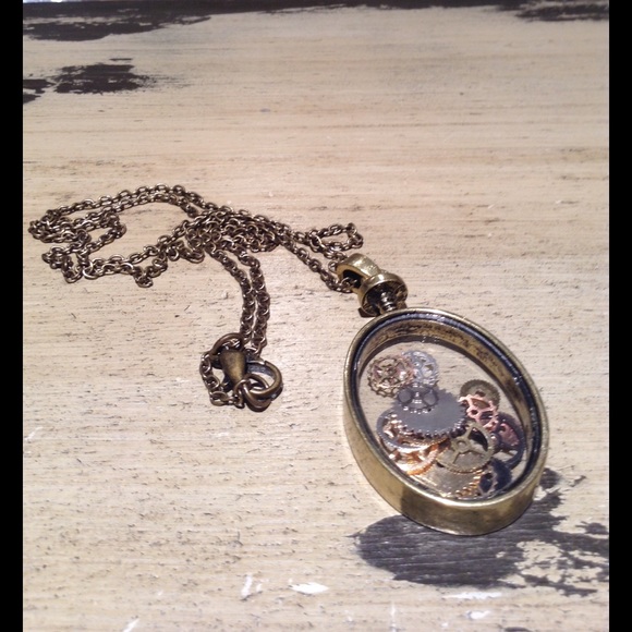 Steampunk necklace - Picture 3 of 4