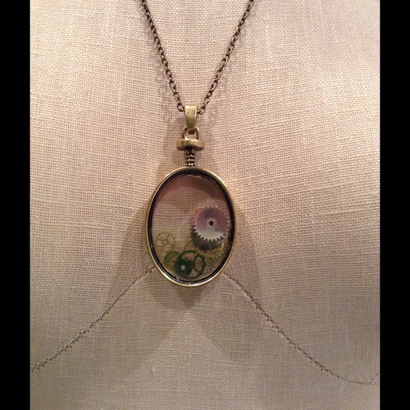 Steampunk necklace - Picture 4 of 4