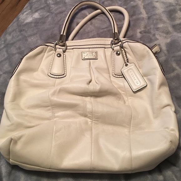 Priced to move -- Coach purse w/silver hardware.