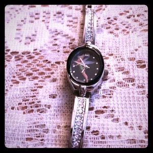 Tinkerbell crystal bracelet watch