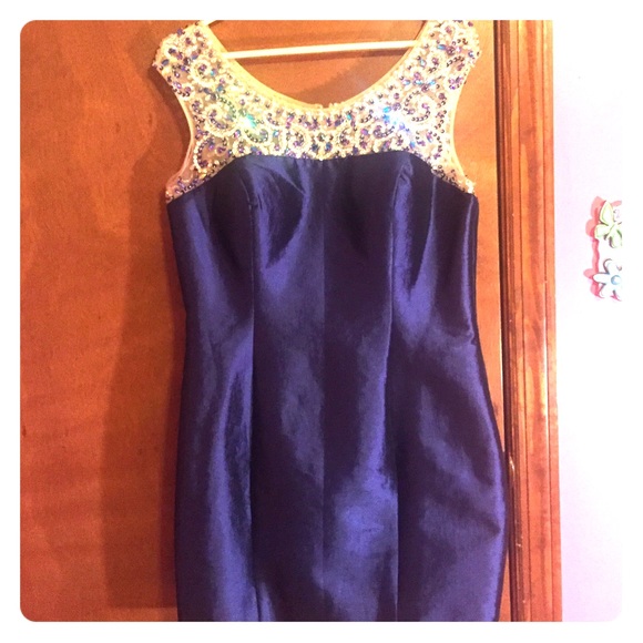 Navy-Blue Homecoming/Semi-formal dress