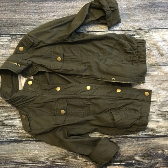 Olive green jacket