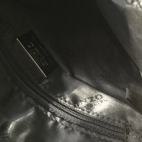 Leather Dark Navy Blue Shoulder Bag Purse Clean - Picture 4 of 4