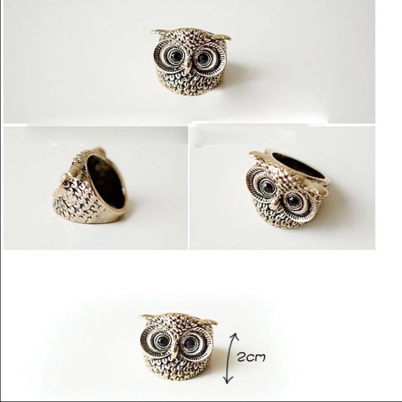 Retro Owl Ring - Picture 2 of 4