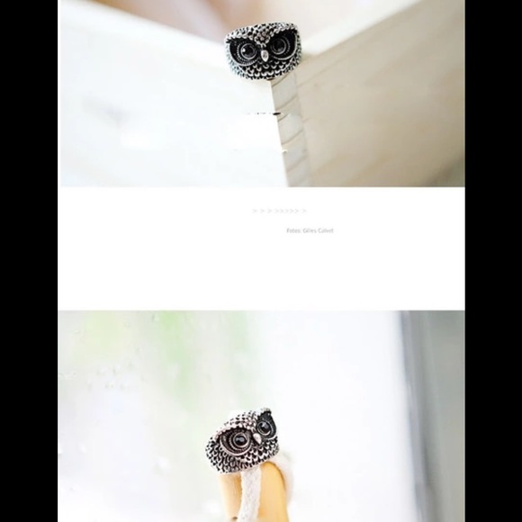 Retro Owl Ring - Picture 3 of 4