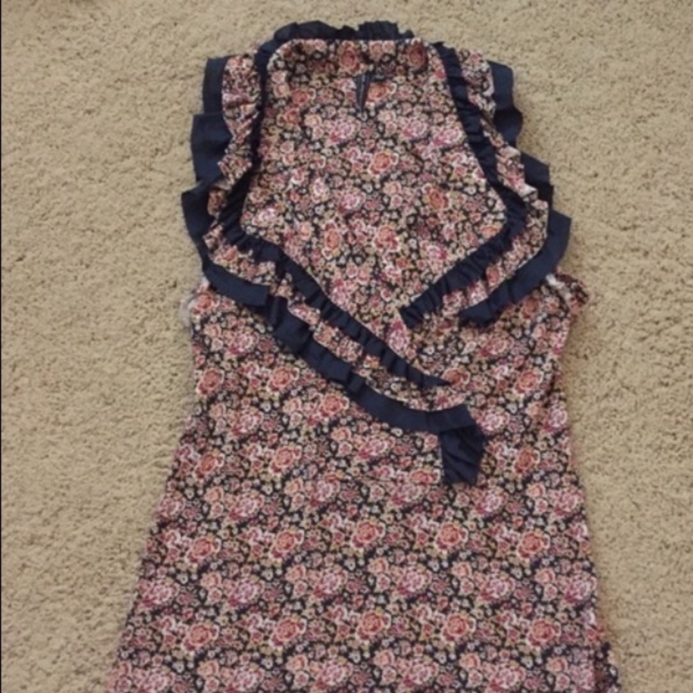 Anthropologie top. Racer back style. Super cute.