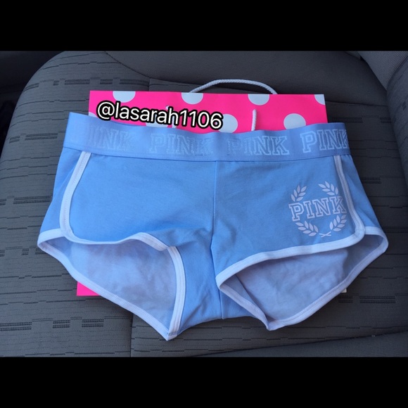 baby blue boy shorts