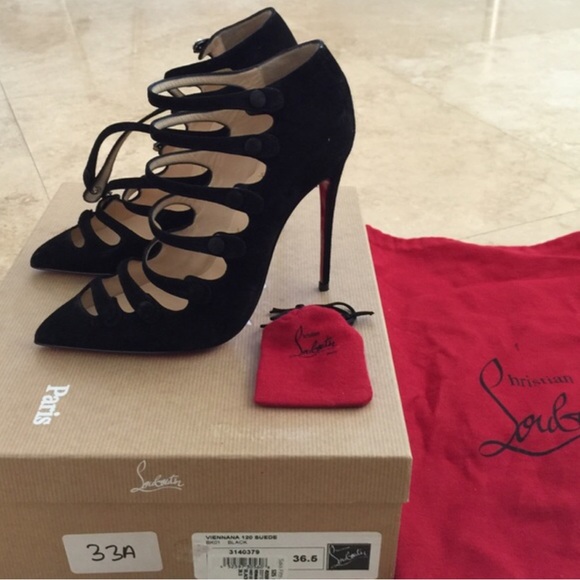 Christian Louboutin Suede Black 120