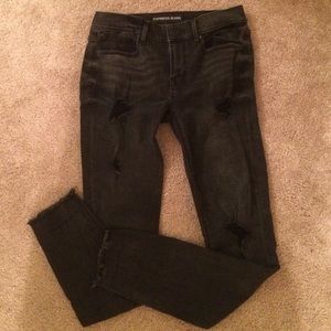 Express Mid Rise Legging Jeans