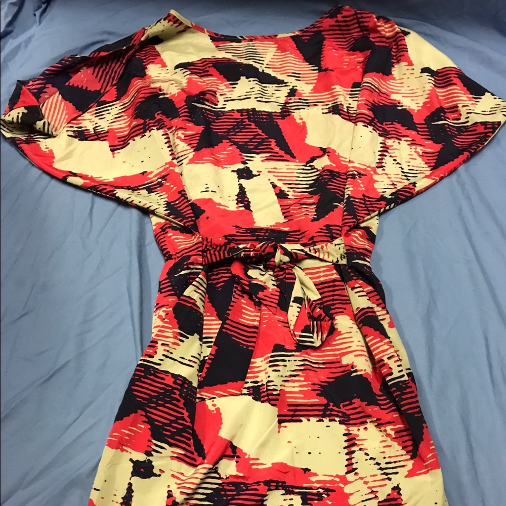 Artsy Open Sleeve Dress