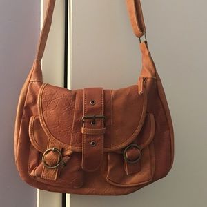 Cognac Crossbody Purse