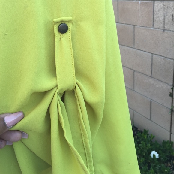 Citron fixed frontal blouse - Picture 3 of 4