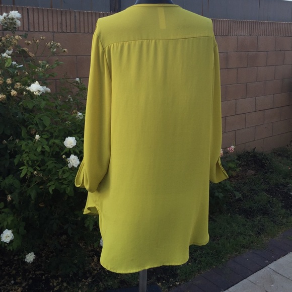Citron fixed frontal blouse - Picture 4 of 4
