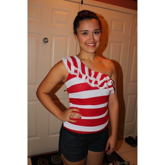 RED, WHITE, BLUE ROMPER!