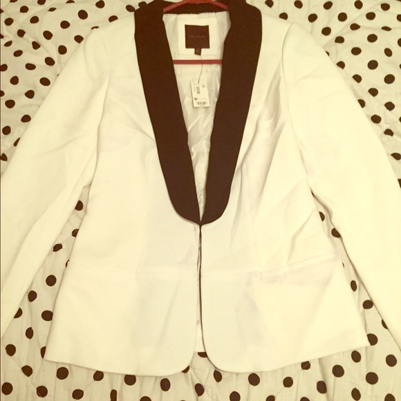 NWT The Limited Colorblock Tuxedo Jacket XS