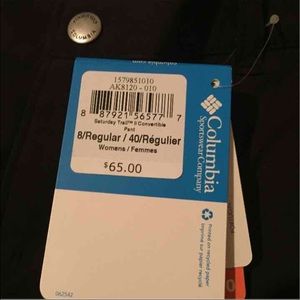 Columbia Zip Pants/shorts