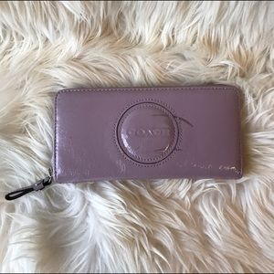 Lavender Coach Wallet