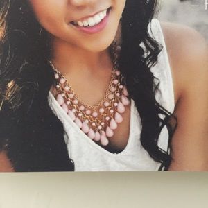 Forever 21 Pink Statement Necklace