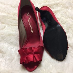 NINA Dressy & Sexy Satin Ribbon Pumps - SH-1